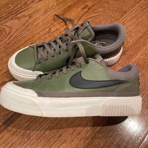Green Nike Sneakers